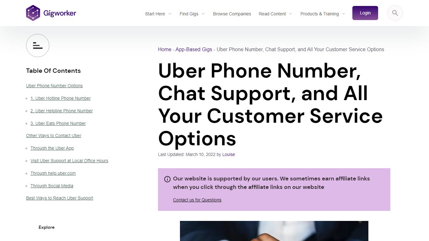 Uber Phone Number, Chat Support, and All Your Customer Service Options